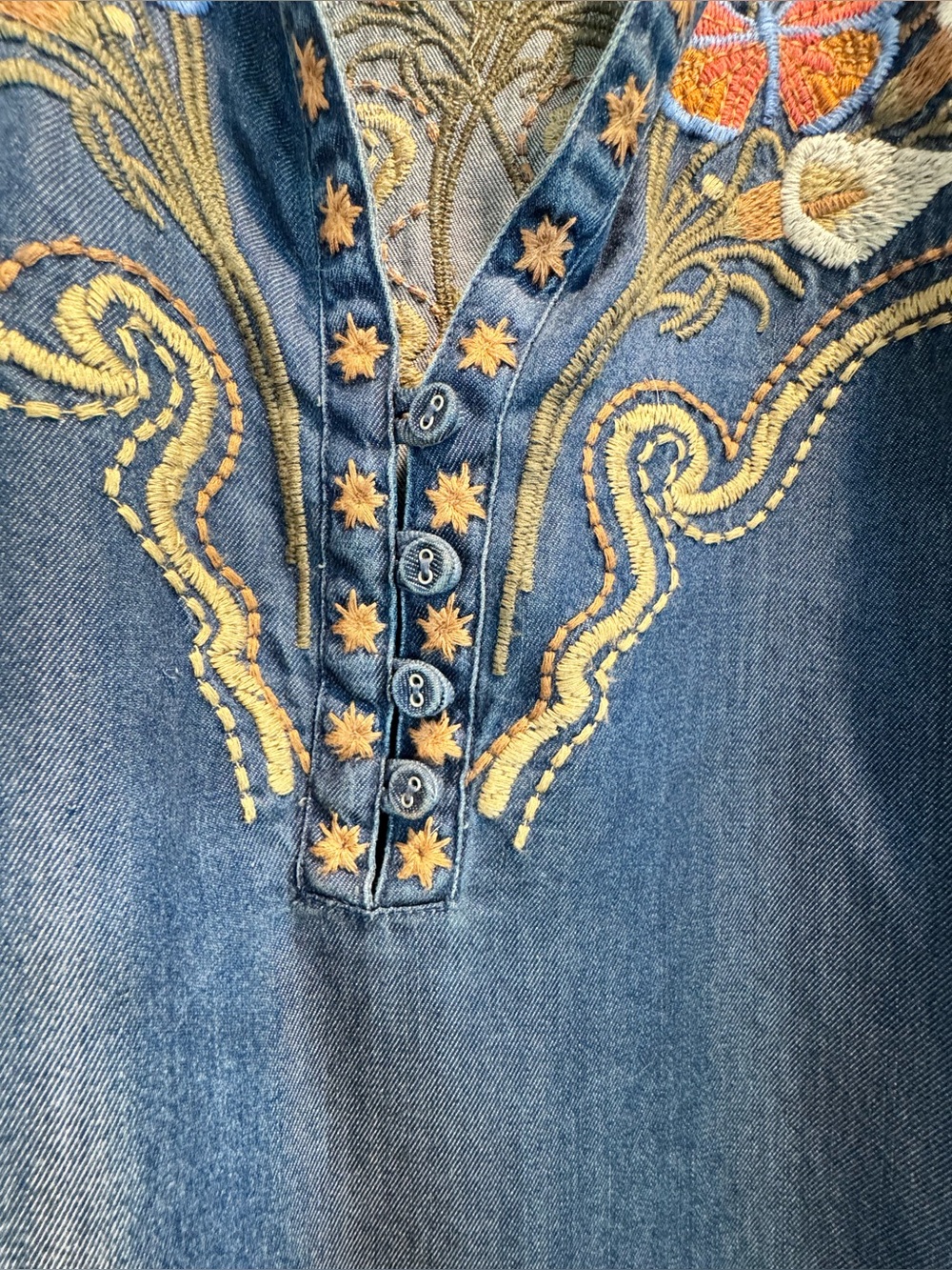 Johnny Was Durango Ruffle Field Dress - Picture 7 of 11